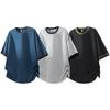 Men's 2026 Summer Trendy Ice-Feel Loose Fit Short-Sleeve Versatile Round Neck T-Shirt