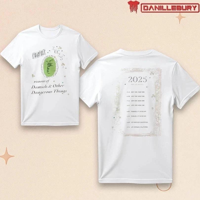Chappell Roan Visions of Damsels amp Other Dangerous Thing TShirt Full Size S3XL Unisex T-Shirt XXXL