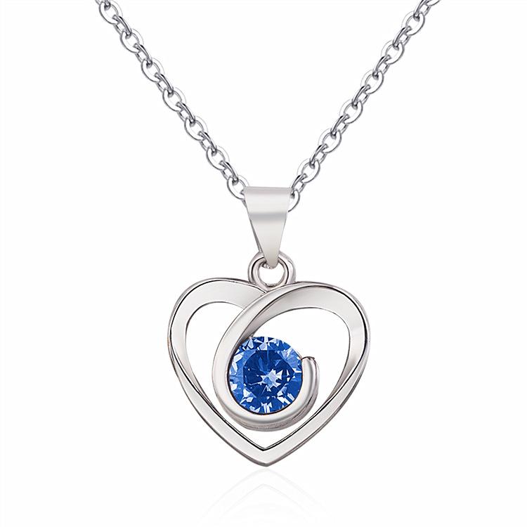 925 Silver Necklace Pendant Dolphin AAA Zircon For Women Fashion Clavicle Chain Necklaces Wedding Party Jewelry Gift
