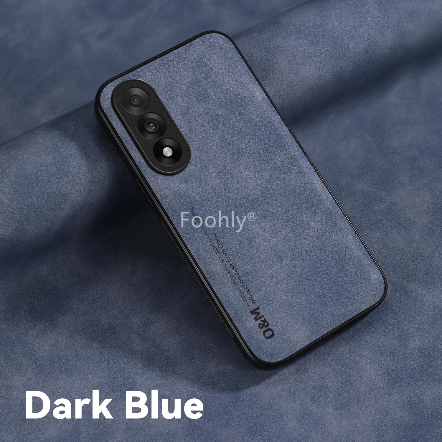 

Nubuck Leather Magnetic Case for OPPO A80 A3 Pro 5G Protective Cover Built-in Metal Suction Shockproof Back Capa Coque Fundas OPPO A80