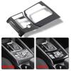 For Mazda CX-5 CX5 2017 2018    LHD Carbon Fiber StyleCar Center Console Gear Shift Panel Cover Frame Sticker Trim