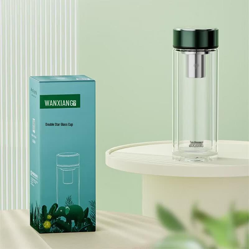 WANXIANG Premium Car Mirror Glass Tea Infuser