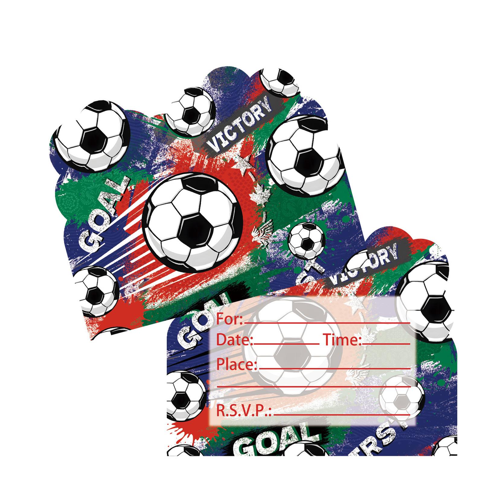 

World Soccer Party Supplies Set Includes Paper Plates Cups Napkins Tablecloth and Soccer Banner for Sports Event Decorations One Size