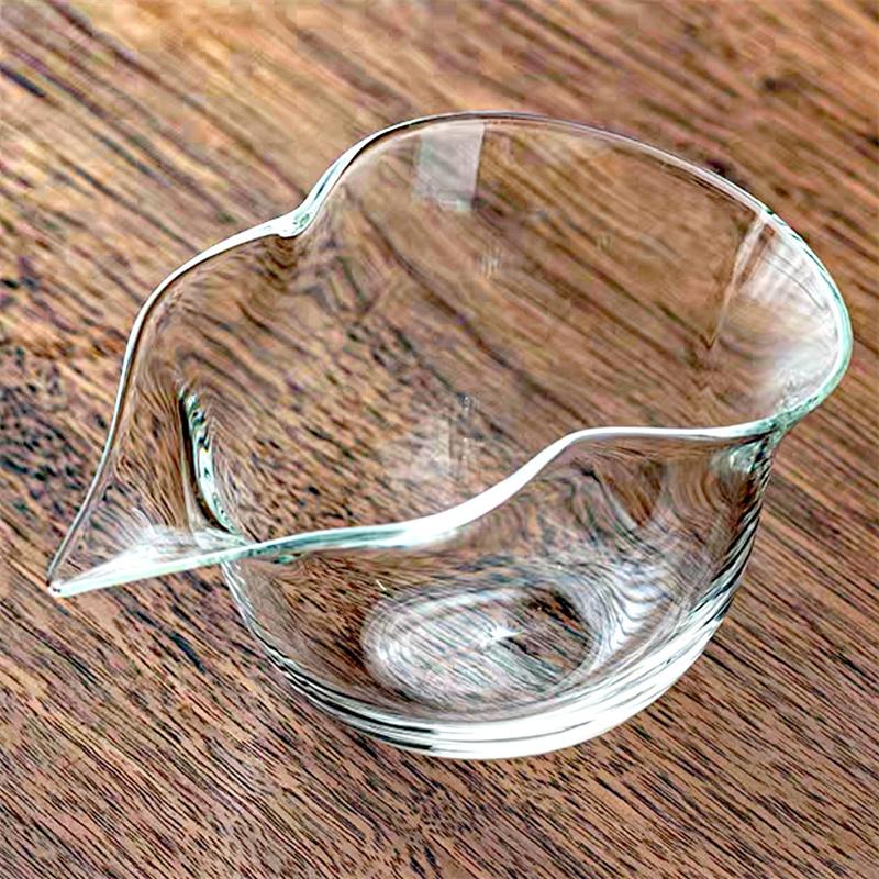 180ml Gourd shaped Glass Fair Cup Tea Pitcher Thickened Heat-resistant Tea Separator Chahai Kung Fu Tea Cup Accessories 180ml чистый