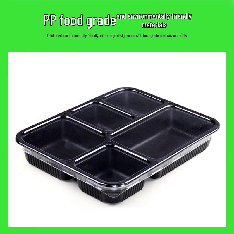 Eco-Friendly Disposable Meal Box with Lid