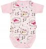 SHORT SLEEVE BODYSUIT 100% COTTON SHEEP Size 104 KLEKLE