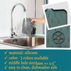 Kitchen Sink Splash Guard, Silicone Faucet Handle Drip Catcher Tray, Faucet Absorbent Mat, Sink Protectors for Kitchen Sink Kitchen Sink Accessories