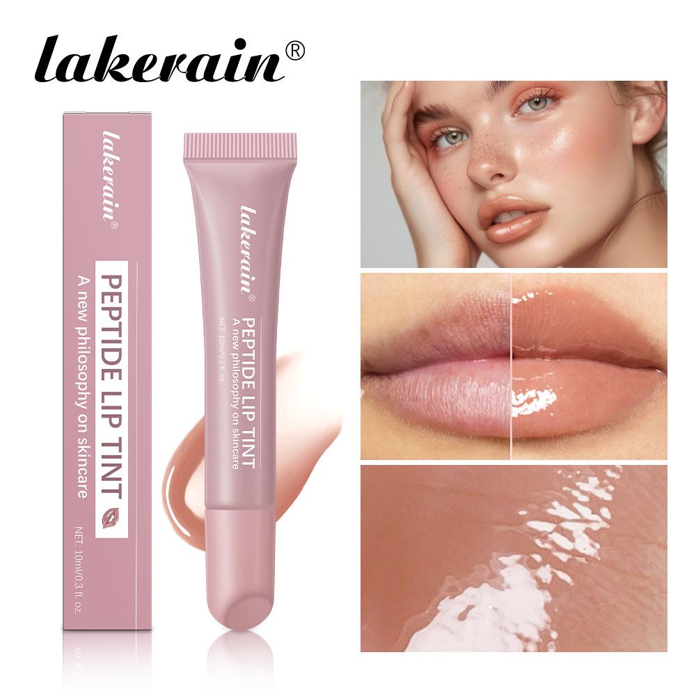 8 Couleurs Rouge à Lèvres Liquide à Tirer Longue Tenue Brillant à Lèvres Base Masque Hydratant Imperméable Maquillage Rouge à Lèvres à Peler Cosmétiques