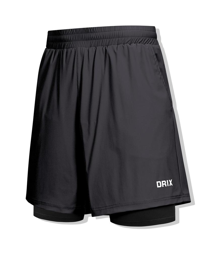 DRIX 2In1 Active Leggings Multi Shorts_5 Colors