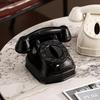 Telephone Shape Ceramic Tissue Box Napkin Paper Box Desktop Removable Tissue Box Tissue Storage Boxes Creative Tissues Container