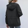 Jaqueta feminina streetwear tática impermeável corta-vento feminina com capuz hip-hop piloto casacos à prova de vento caminhadas ao ar livre capa de chuva