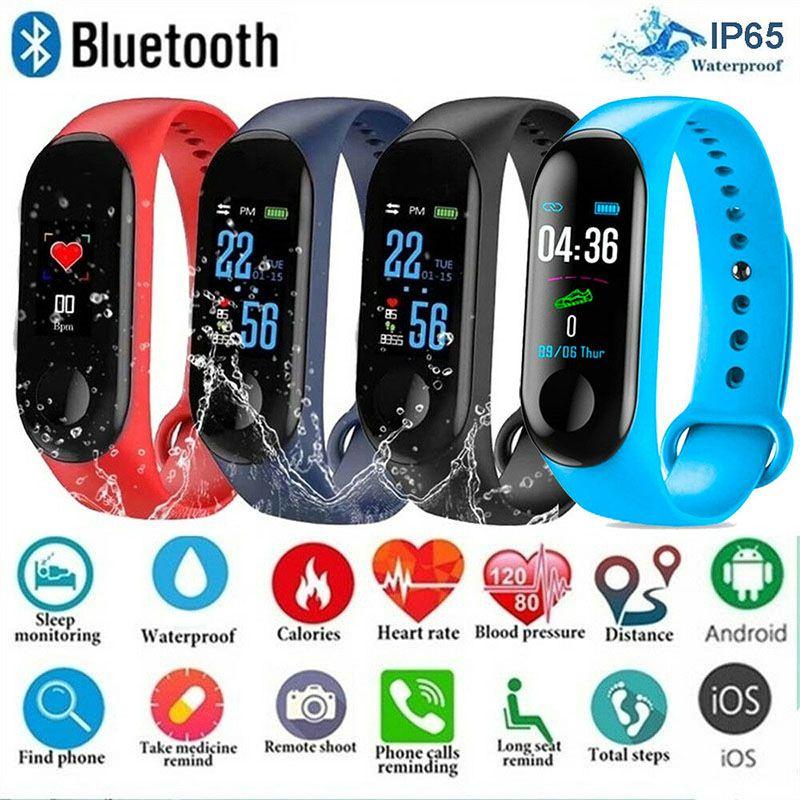 Watch Bluetooth Smart Band Bracelet Wristband Sport Fitness Tracker Phone Mate