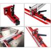 Router Table Fence Aluminum Multi T-Track Table Saw Profile Fence Woodworking T-Slot Miter Track Connector and Fence Stoppe