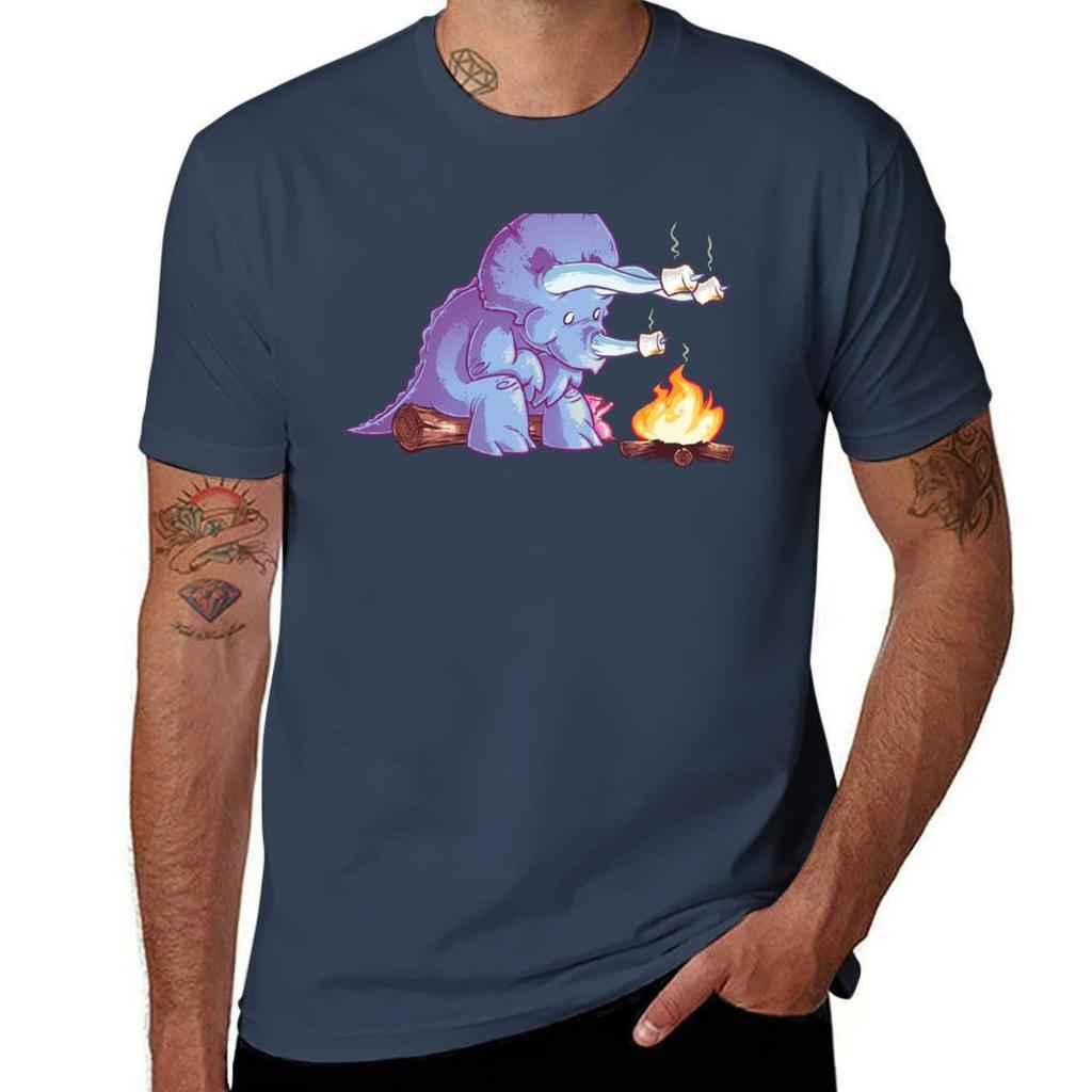 Triceramallows Tshirt T Shirt Man Casual Tshirt