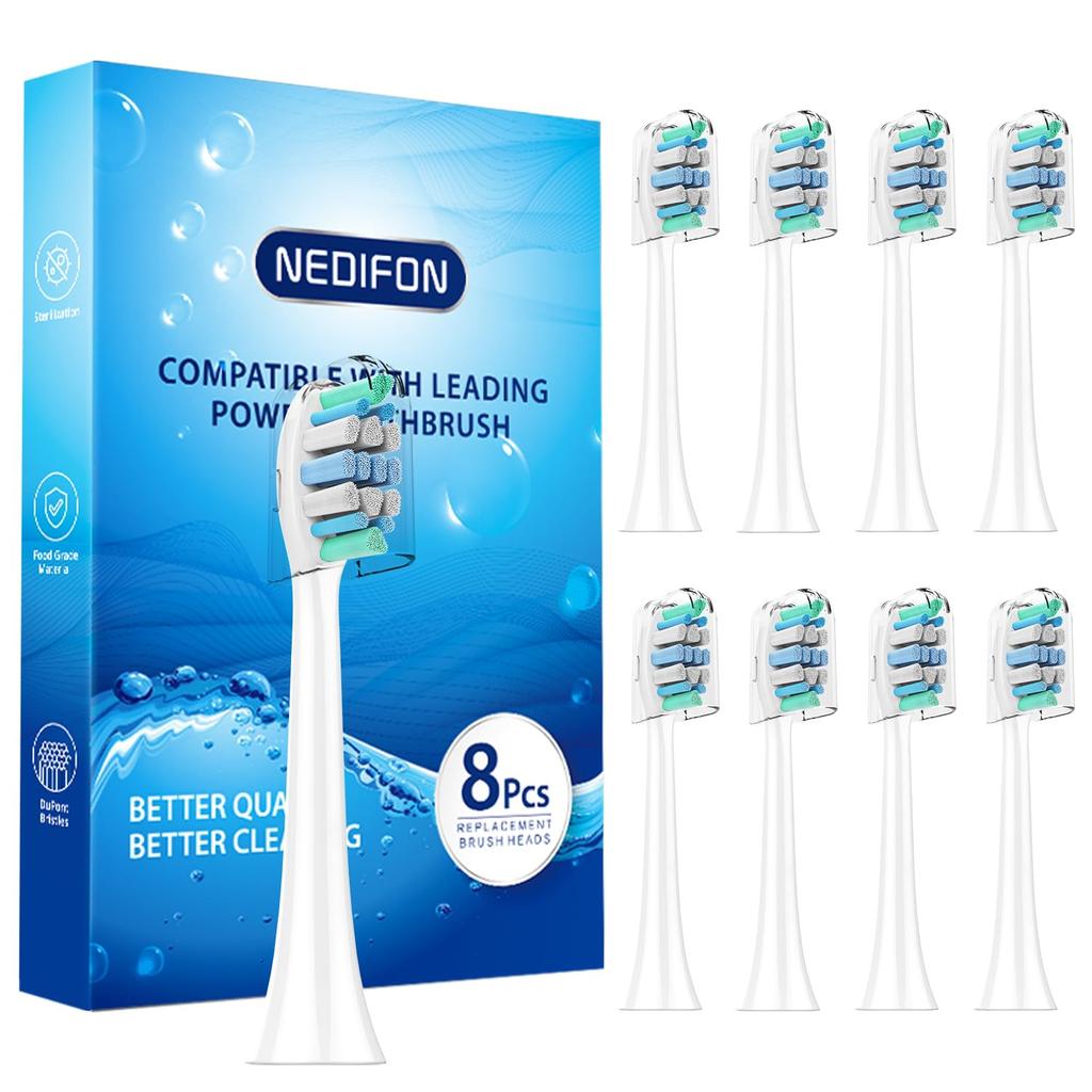 Replacement Brush Heads for Philips Sonicare DiamondClean Electric Easy To Pack of Toothbrushes. Install. 8.