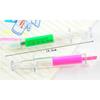 6Pcs Color Pen Syringe Highlighter Pen Syringe Needle Shape Mechanical Ballpoint for Office School Marker Writing Tool