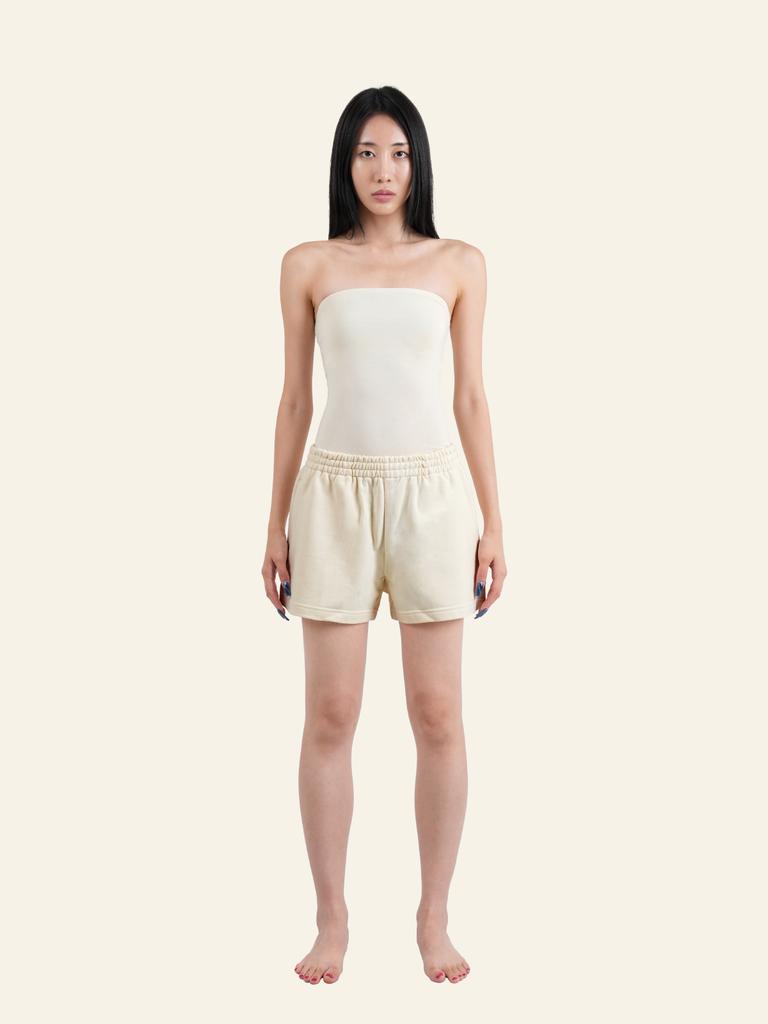 Deoineoseu Sweat Shorts (Cream)