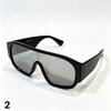 New large-frame retro personalized sunglasses for women, European and American spice girls, fashion versatile sunscreen sunglasses VE
