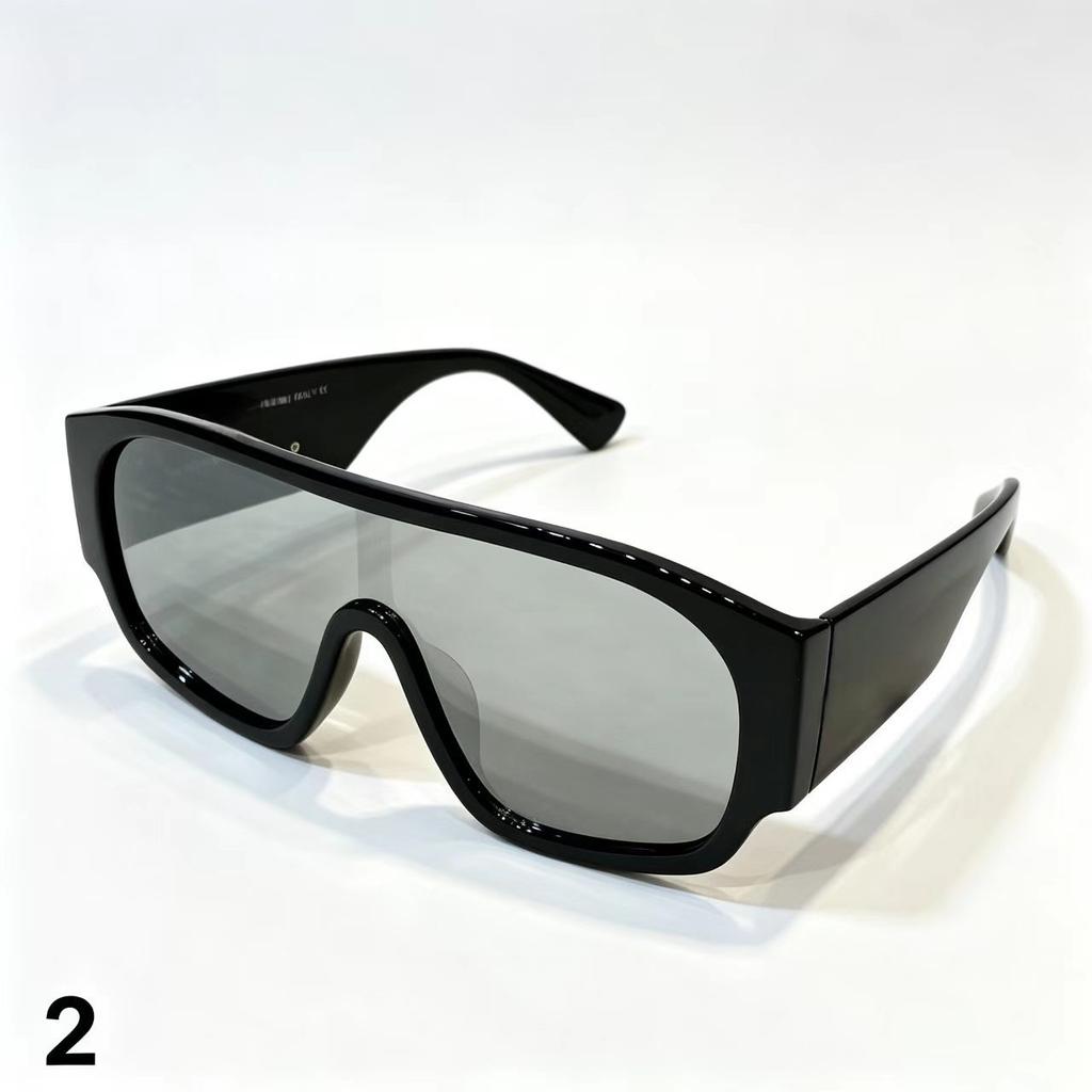 New large-frame retro personalized sunglasses for women, European and American spice girls, fashion versatile sunscreen sunglasses VE