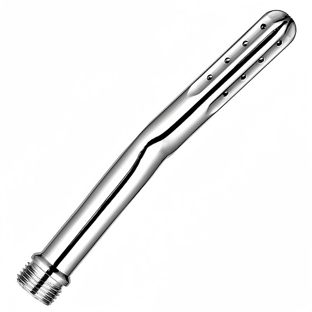 Orirya Anal Plug Shower Head Aluminum Alloy Bent Tube Anal Cleaning Nozzle Anal Expansion Anal Goods Adult Toys Adult Goods Anal Development Anal Plug