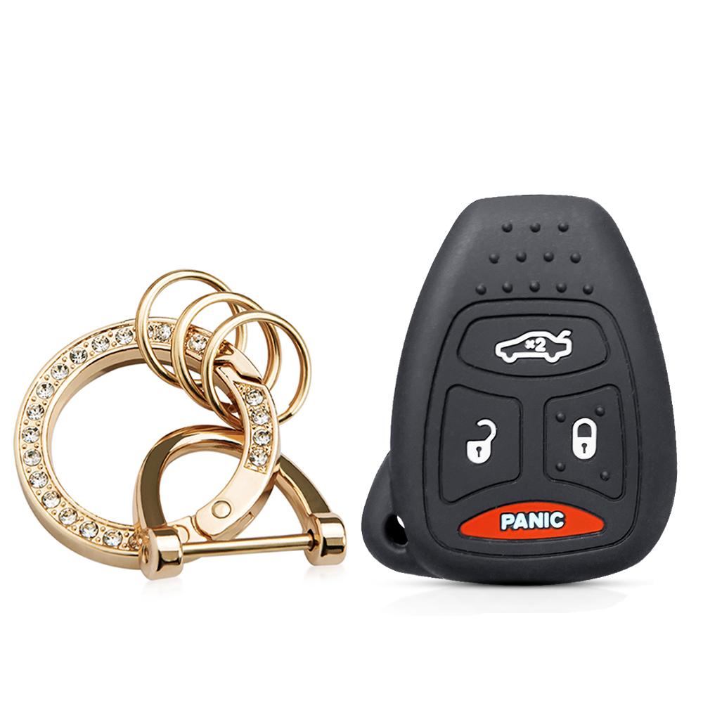 For Dodge Avenger Caliber Cool Bo For Jeep Grand Cherokee Compass Patriot For Chrysler 300c Voyager PT Cruiser Key Case Cover