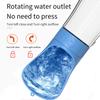 Tragbare Hunde-Wasserflasche Futter- und Wasserbehälter für Hunde Welpen Outdoor Spaziergänge Wasserflasche Haustier Trinknapf Hundezubehör