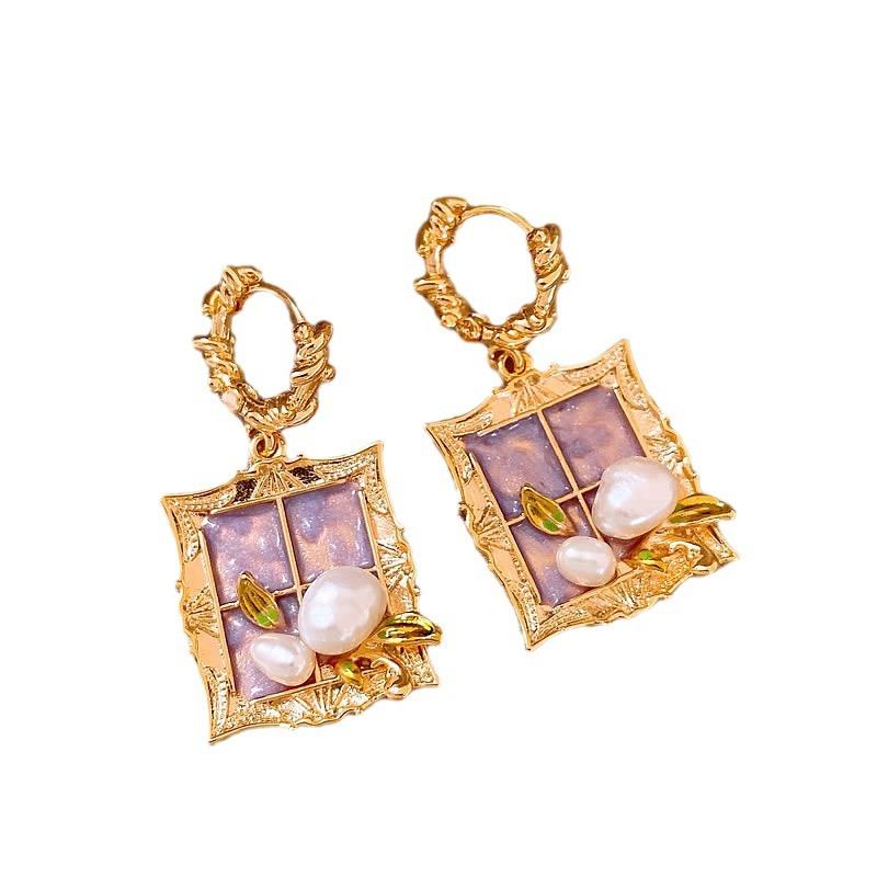 Earrings Premium Stud Earrings Niche Retro Earrings