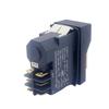Convenient 127V Electromagnetic Push Button 127V 18A 6 Pin Small Button Switches Efficient Push Button with Brakes