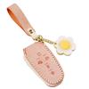 Genuine Leather Key Cover for Hyundai Sonata (7-button) & Tucson (5-button)