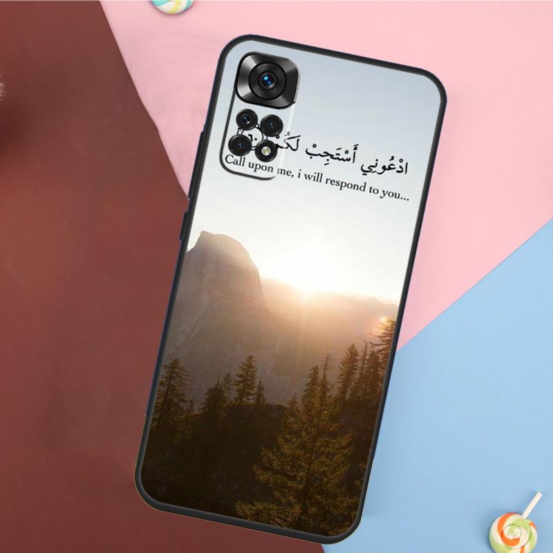 holy Quran Muslim Surah Ikhlas Cover For Xiaomi Redmi Note 14 13 12 9 10 11 Pro 9S 10S 11S 12S Redmi 14C 10C 12C 13C Case