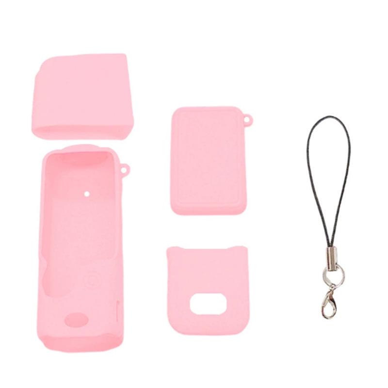 DJI OSMO Pocket 3 Silicone Case and Lens Cover: Dustproof & Drop-Proof Protection Accessory