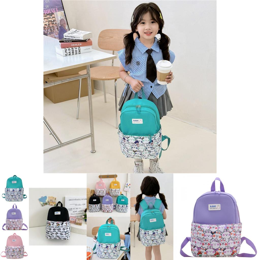 Modern Trendy Kids Cartoon Backpack Breathable Nylon Bag For Boys And Girls