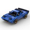 MOC Технический Автомобиль Lancia Stratos Скоростные Транспортные Средства Наборы Креативные Суперкар Строительные Блоки Детские Игрушки Мальчики Рождественский Подарок