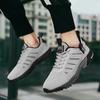 Lightweight Men Casual Shoes Breathable Male Footwear Lace Up Walking Shoes Size 40-47 Sports and Fitness Shoes Fashion Sneakers