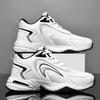 PU Kožené Tenisky Pánske Ležérne Topánky Športové Chlapčenské Čisto Čierne Plus Veľká Veľkosť 47 48 Tenis Masculino Zapatillas Deportivas Hombre
