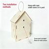 Hanging Bat Shelter House In Construction, Outdoor Bat House for Quiet Tree Placement In Backyard or Yard Use B03E