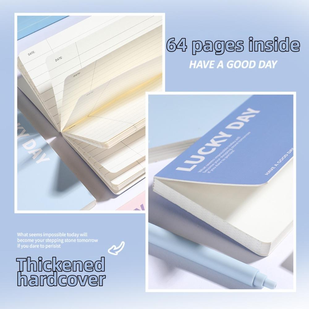 Horizontal Notepad Hard Cover Vocabulary Book  for Jotting Down Vocabulary Words Daily To Do Lists