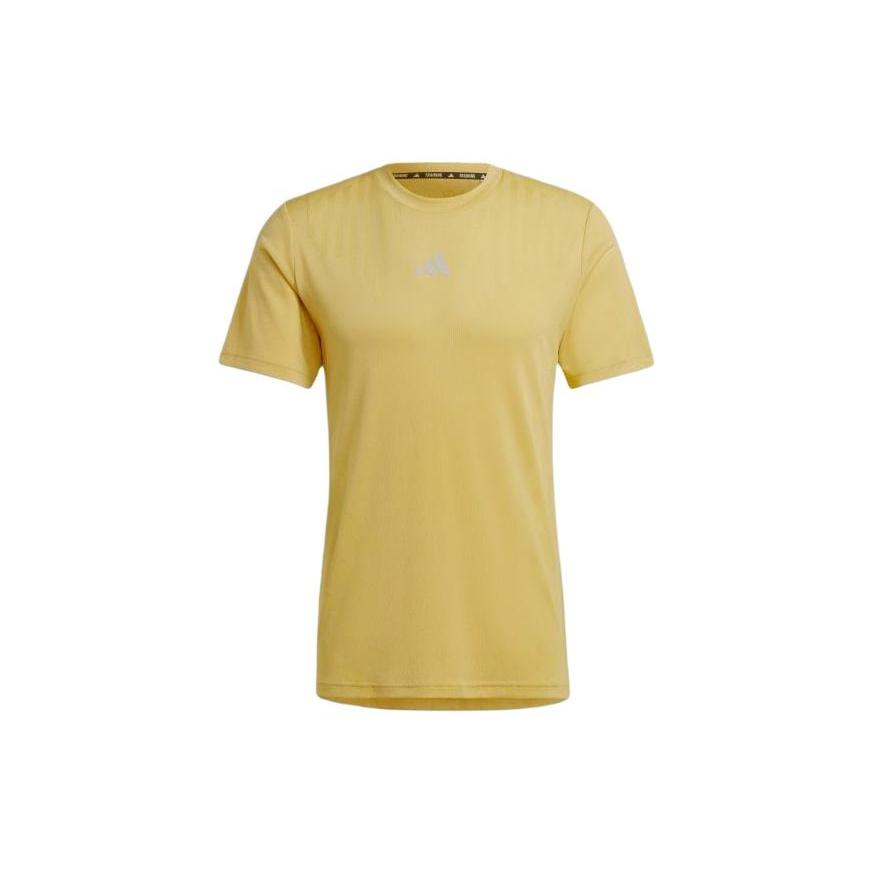 adidas HIIT Airchill Workout T-shirt Asia Sizing Yellow Men s IS3731 M