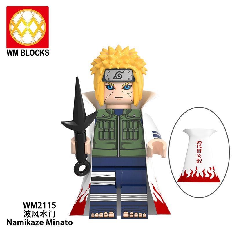 Naruto Minifiguren Namikaze Minato Hatake Kakashi Bausteinspielzeug Perfektes Geschenk Für Kinder Ab 6 Jahren