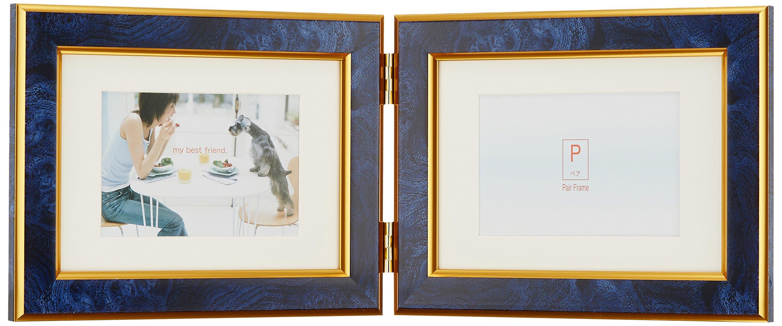 

VANJOH Пара фоторамок Рамка 2LW с паспарту Горизонтальная Синяя 454100 L/2L синий