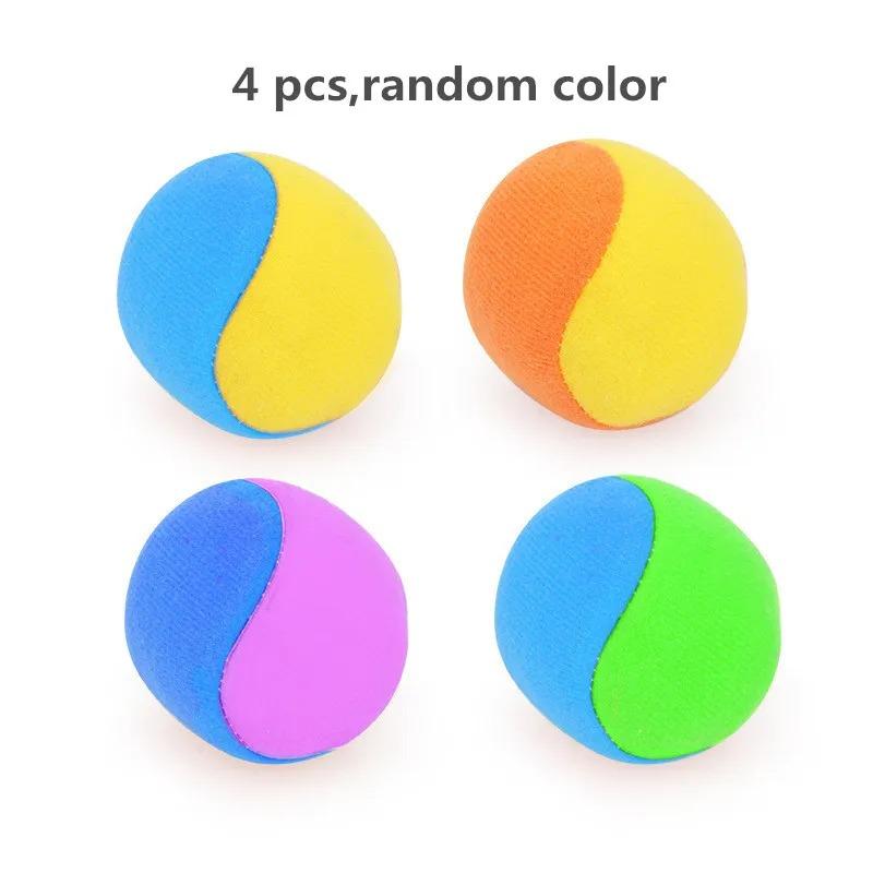 Kid Dodgeball Game Sticky Jersey Vests Set Outdoor Funny Competition Sport Throwing Target Game Catch Toss Soft Beach Ball Toy 6