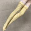 5pairs/lot Zebra Striped Doll Stockings for Blythe Dolls Elastic Thigh High Stocking Long Sock For Barbie 1:6 Doll Accessories