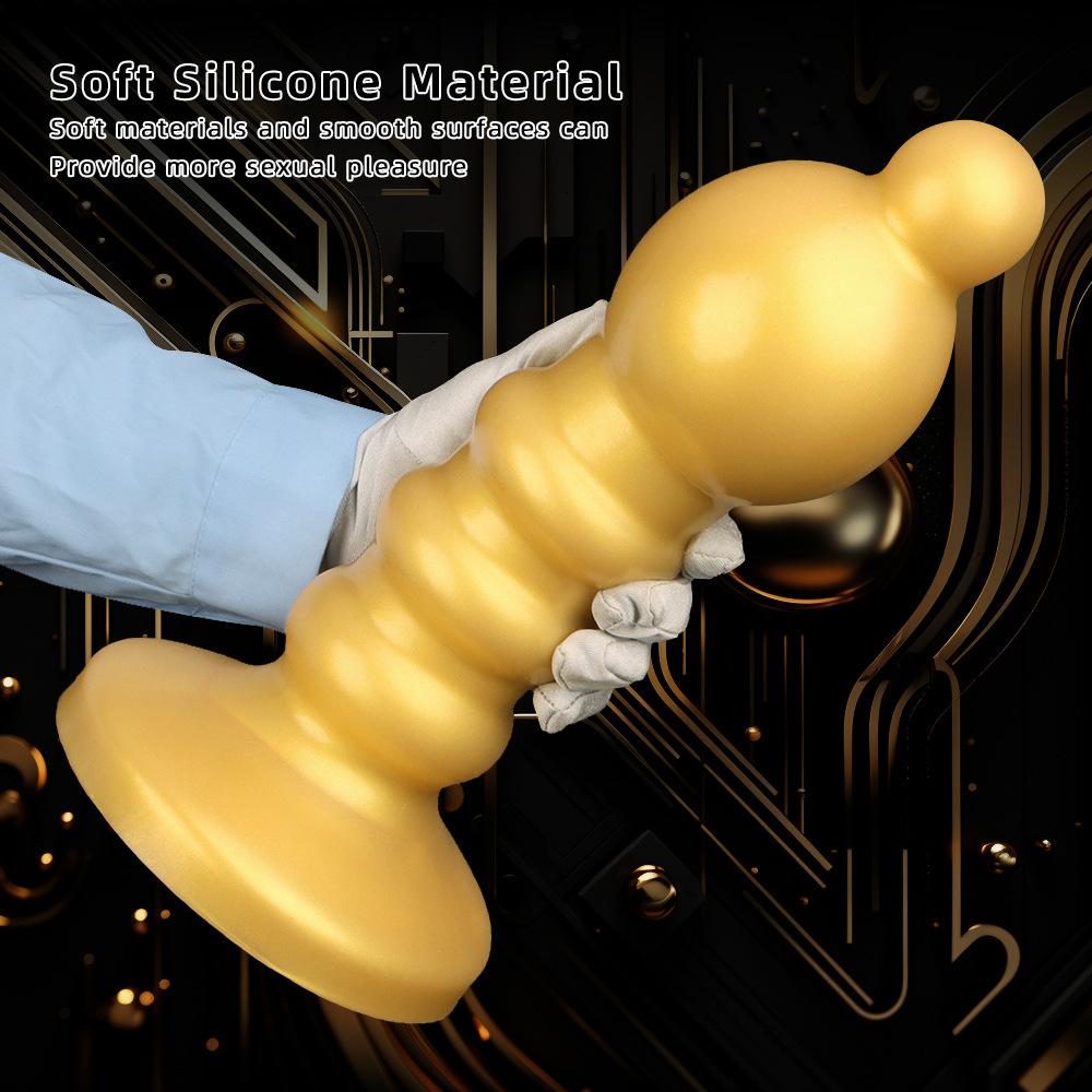 funcion de los plug anales Plug Anal Gigante com Vibração 18 x 8,3 cm - Anal Cracker