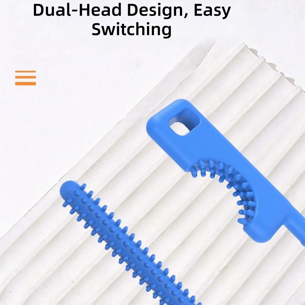 Dual-head Design Silicone Straw Brush 26cm Extended Version Bottle Brush  Feeding Bottle