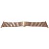Watch Bracelet - MY-MONTRE - Compatible Apple 42/44/45/49mm - Rose Gold Stainless Steel - 185 Mm - Spring Bar