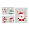 Santa Claus Christmas Treat Bags Cartoon Designs Cookie Packaging Bag  Holiday Gift