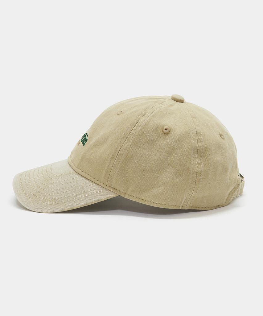 COLUMBIA UNIVERSITY Nyc Emb Washed Oversized Cap_Beige