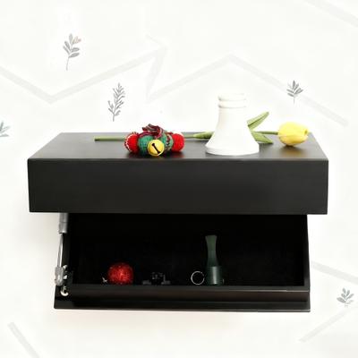 Yousheng Floating Shelf with Hidden Compartment Modern Wooden Floating Shelf Wall Mount Storage And Display Shelf for Living Room Bedroom Office