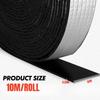 10M/Roll Foiled Fiberglass Pipe Insulation Wrap Winter Exterior Duct Covers Self-adhesive Duct Wrap Insulating Tape,Pipes Freeze