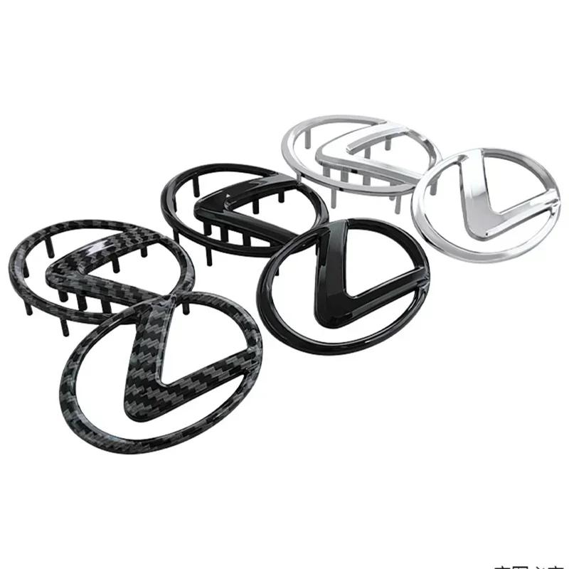 ABS Car Steering Wheel Emblem Center Sticker for Lexus RX300 RX350 ES240 ES350 GS350 ES250 ES300 ES330 NX300 Accessories CD4